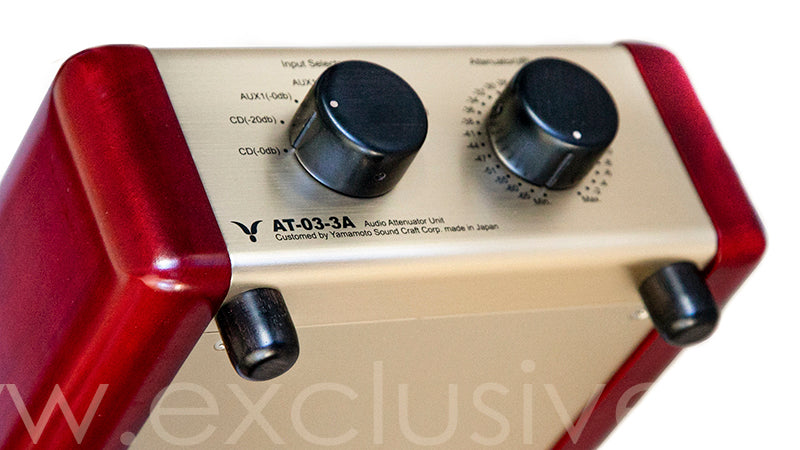 山本音響工芸 AT-03-3A｜パッシブアッテネーター 6N銅単線・DALE採用