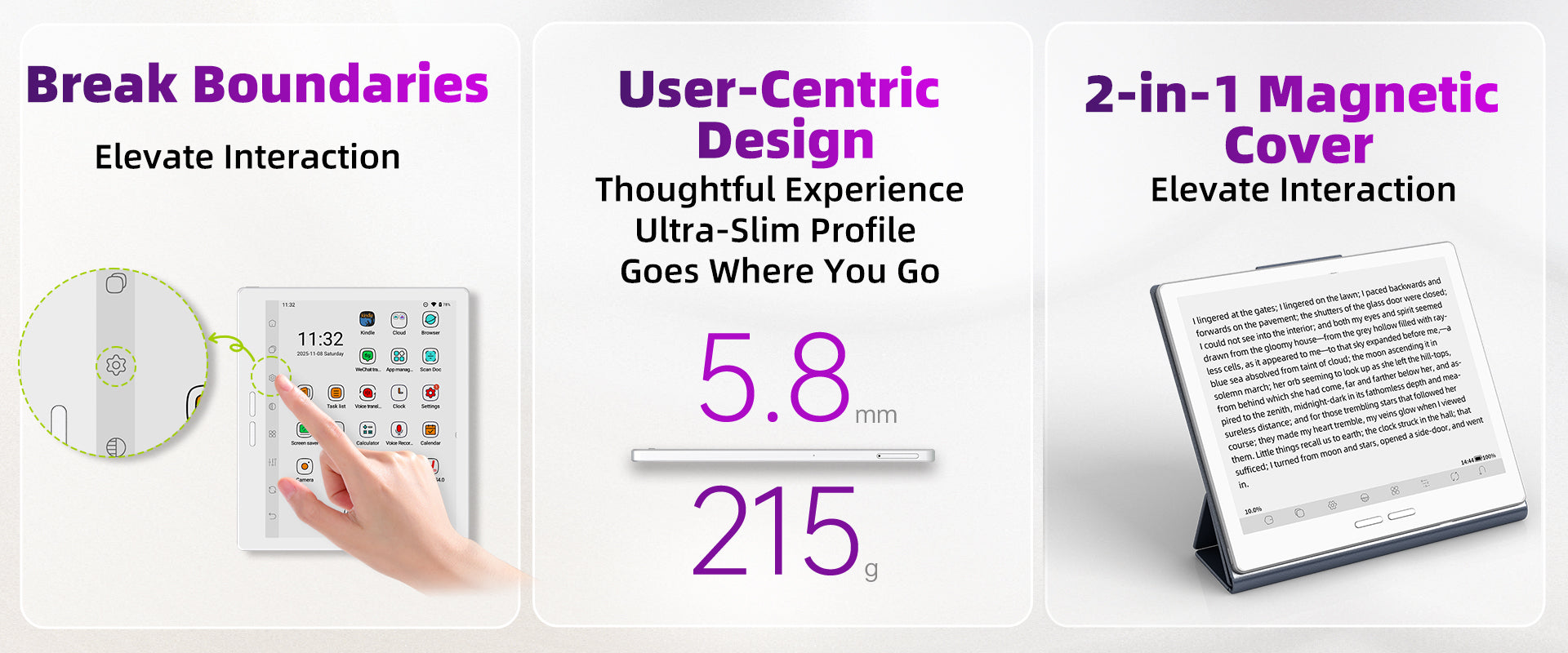 Bigme B7 PRO powerful color epaper Phone-Tablet 8+256GB with