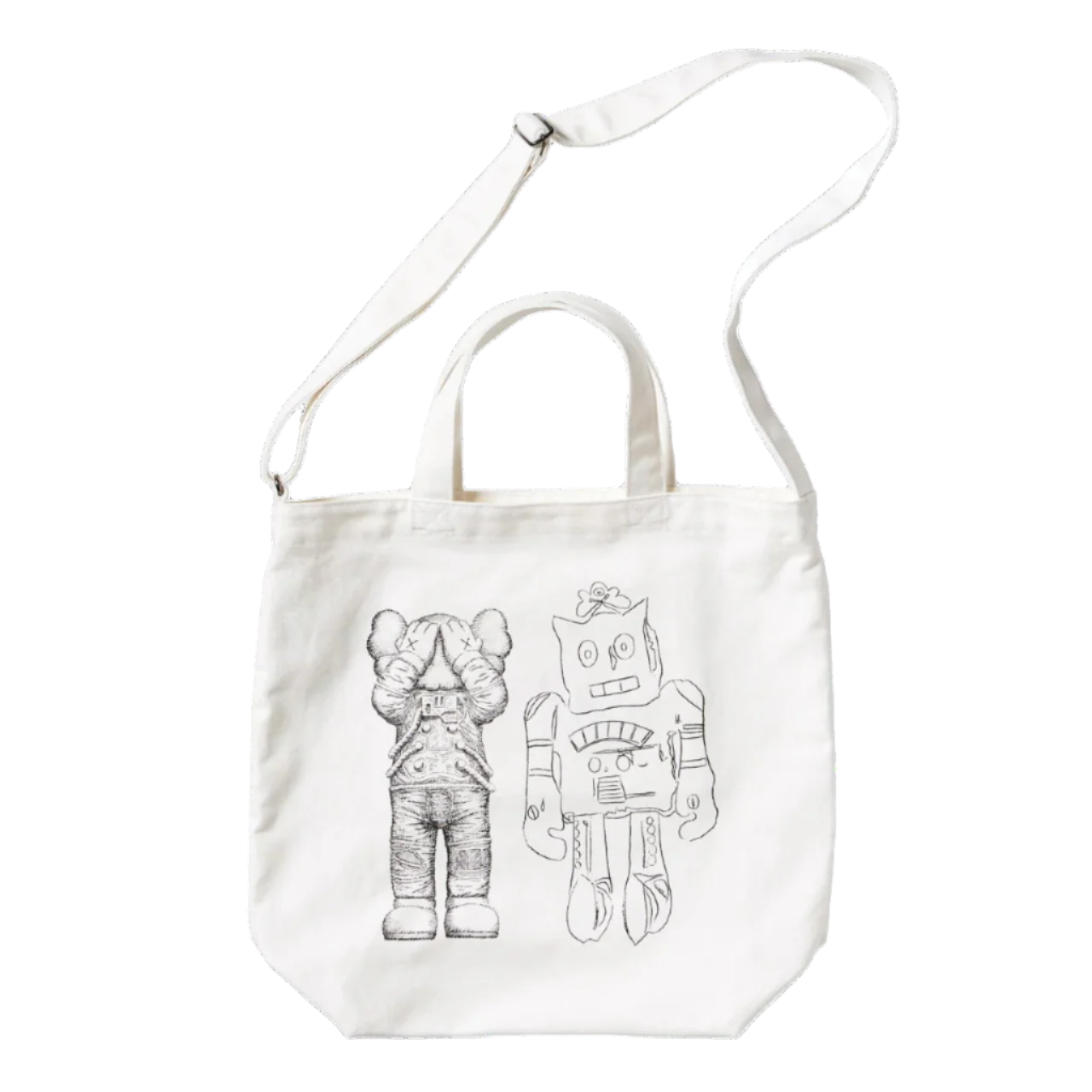 KAWS x Uniqlo Warhol 2Way Tote Bag 