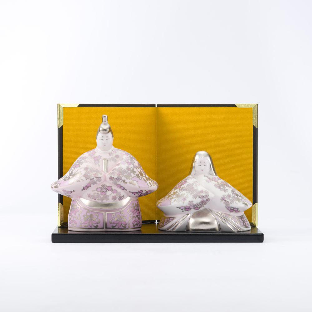 JAPAN CHERRY 雛人形 ぼんぼり無 木箱入 – ARITA PORCELAIN LAB [公式
