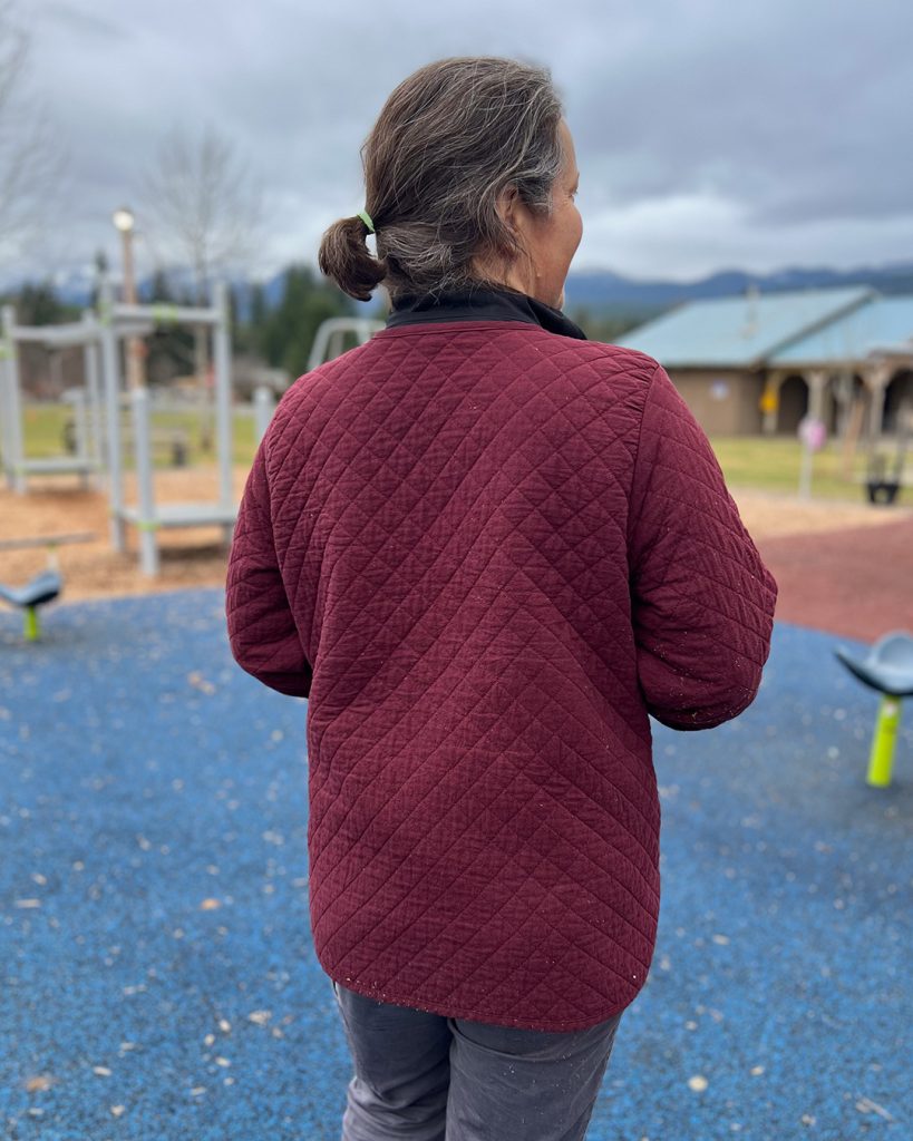 Tracy's Wildwood Crosshatch Quilted Jacket – Helen's Closet Patterns