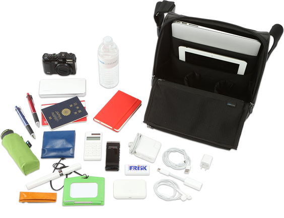 ひらくPCバッグmini(ミニ) レザー エディション