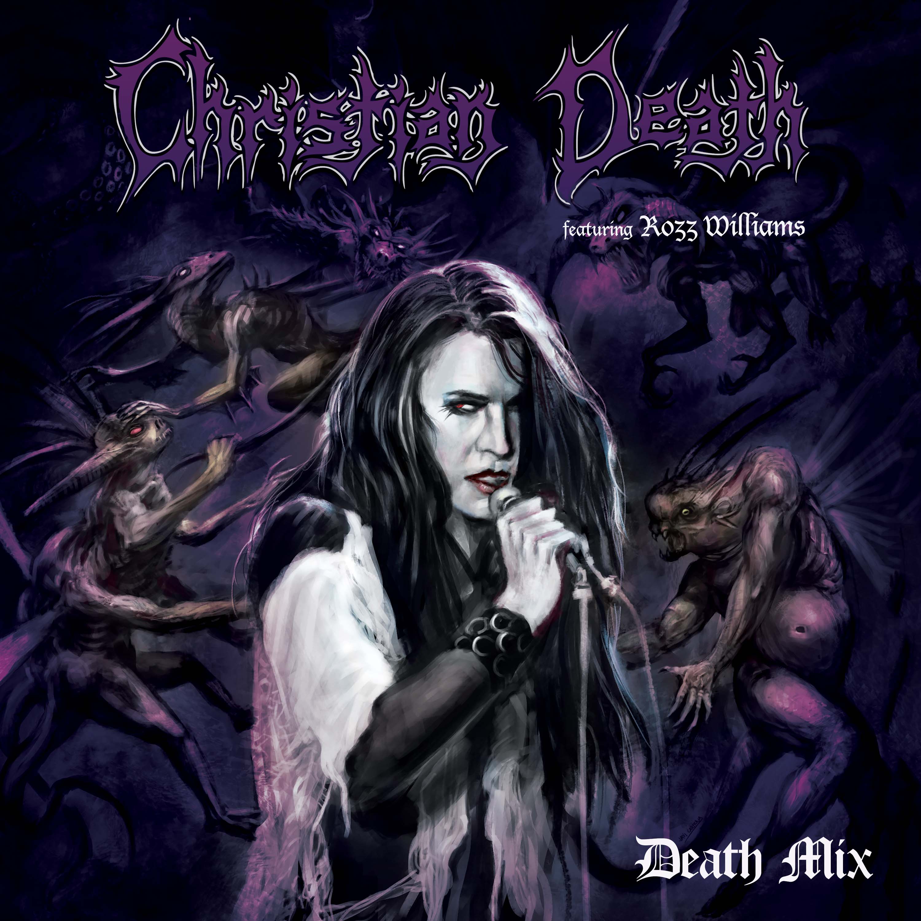 Christian Death Feat. Rozz Williams - Death Mix (Purple-Black