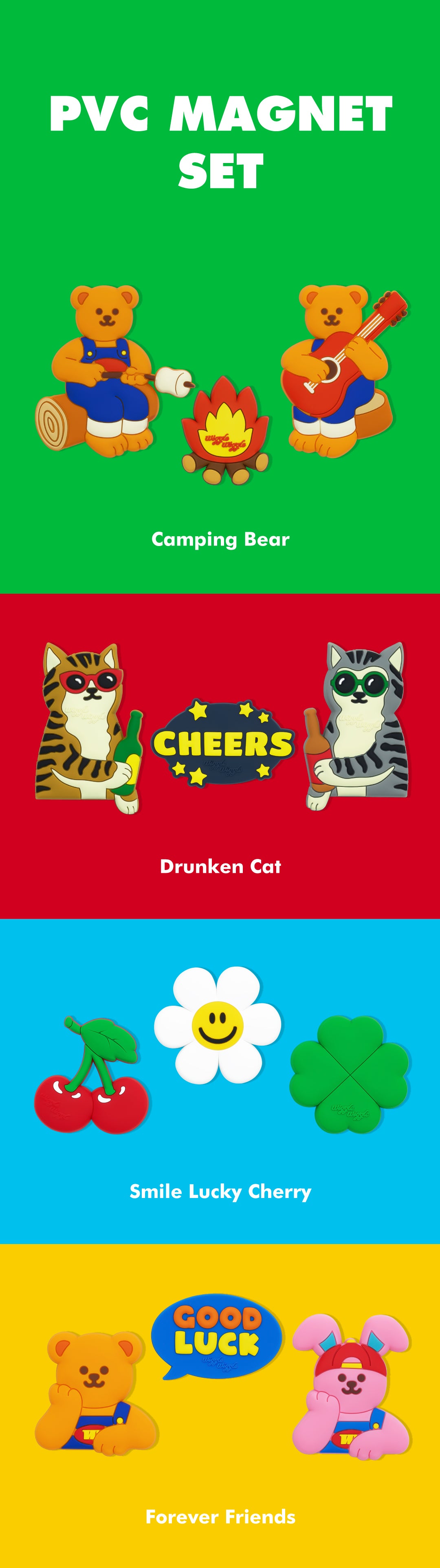 PVCマグネットセット