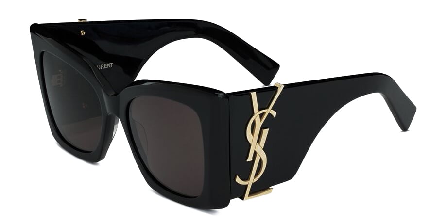 Saint Laurent SL M119 BLAZE Black 54 Sunglasses | Bassol Optic