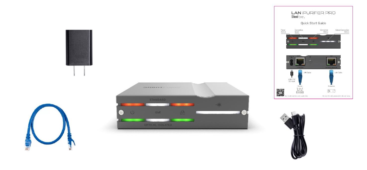 iFi SilentPower LAN iPurifier Pro Audiophile Power Filter | Audio46