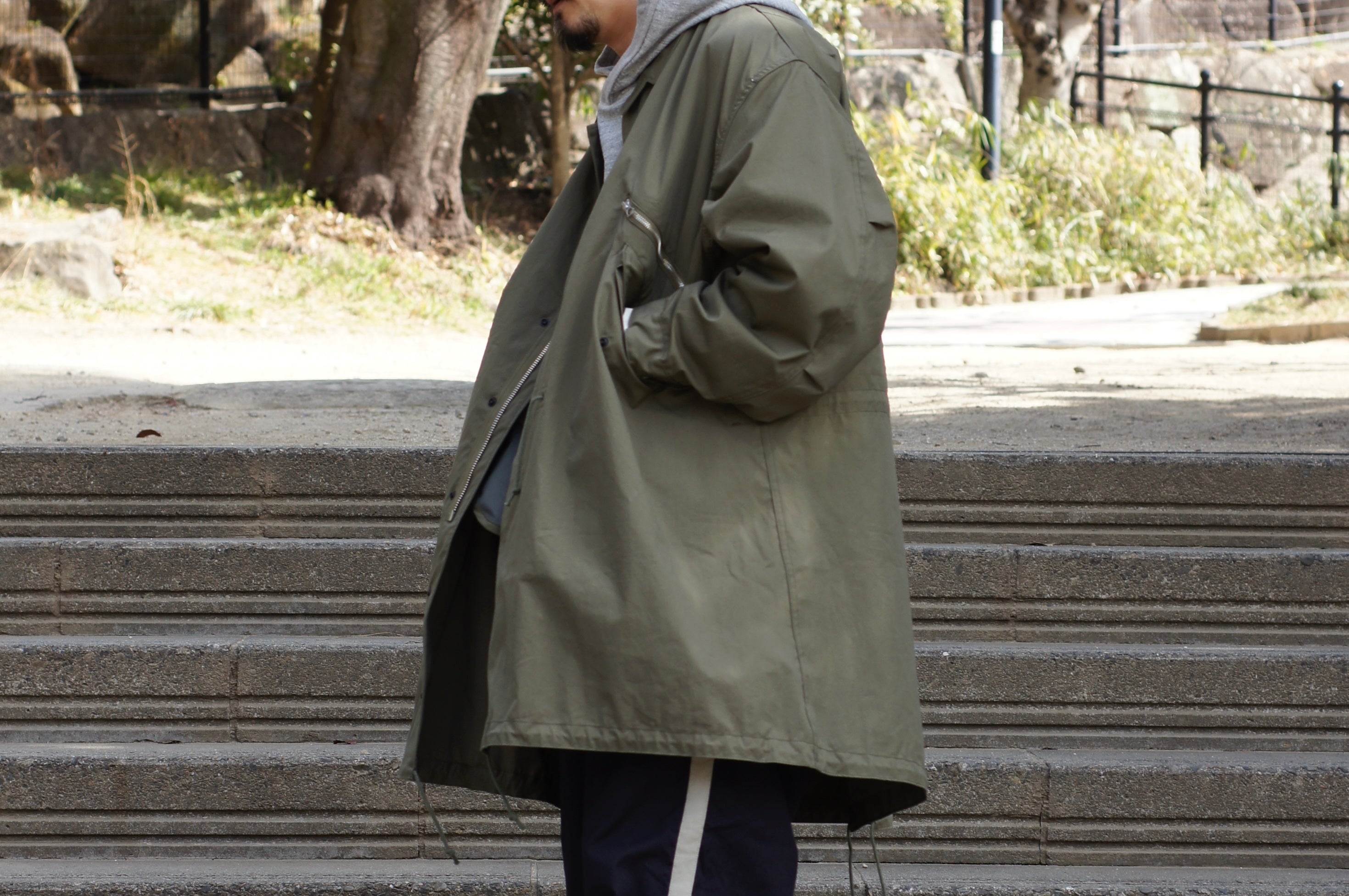 今シーズン注目のアウターが入荷》50'S SHELL COAT - COTTON NYLON