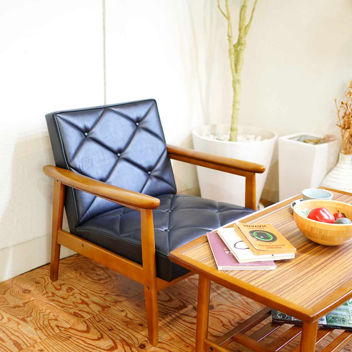 カリモク家具 karimoku꧂1人掛けアームソファ 1P リビングチェア