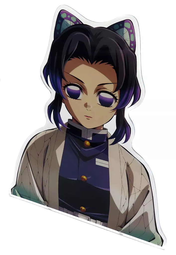 鬼滅の刃 胡蝶しのぶ KVアナザーカット バストアップアクリルパネル 鬼滅の刃 胡蝶しのぶ KVアナザーカット バストアップアクリルパネル 鬼