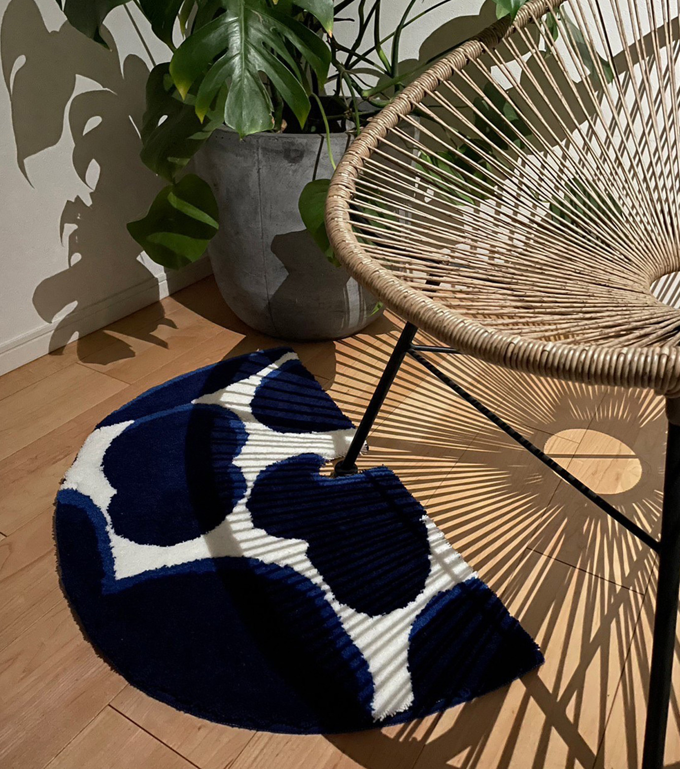 ミヨシ ラグ - MIYOSHI RUG | RUG LCB EXCLUSIVE-Blue-Fの通販