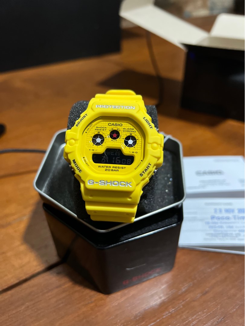 G-SHOCK DW-5900RS-9DR Tapak Kucing Kuning | WatchCharts Marketplace
