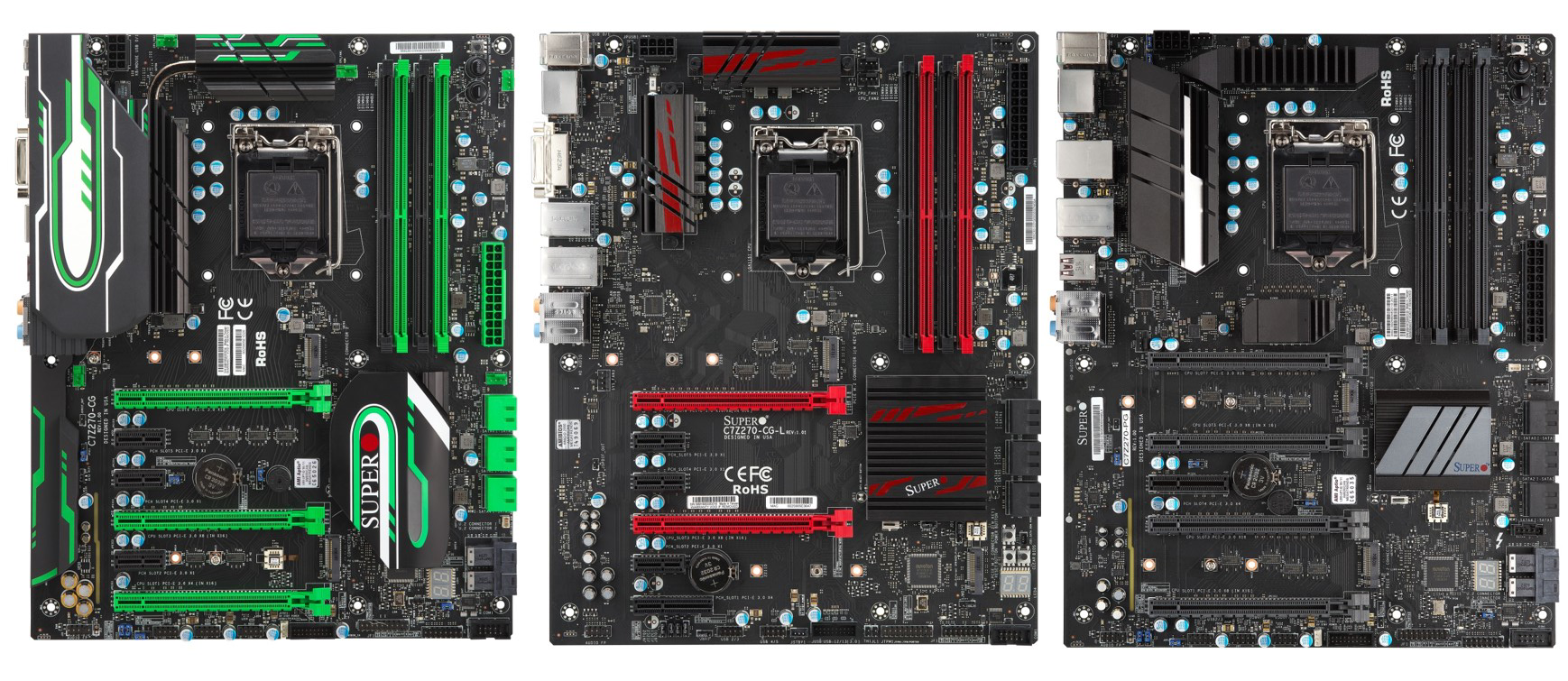 First Pictures of Intel Z270 and H270 Motherboards Revealed