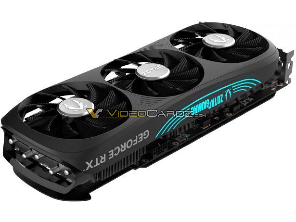 ZOTAC GeForce RTX 4070 SUPER Custom Graphics Cards Leak: Triple