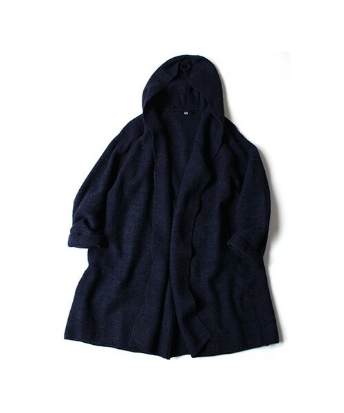 45R（フォーティファイブアール）の「ウールアルパカ縮絨フードコート