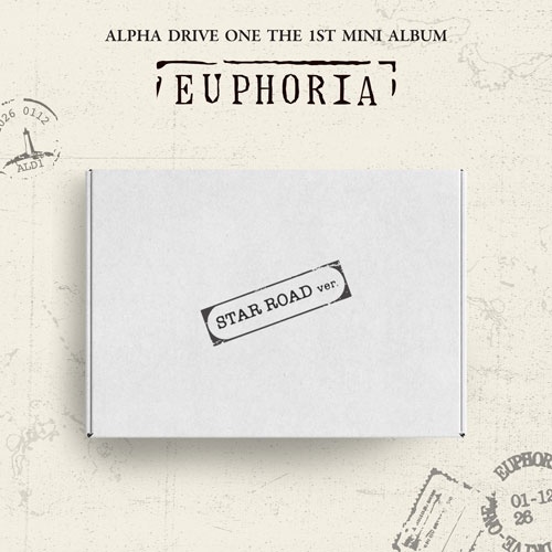 EUPHORIA: 1st Mini Album (STAR ROAD Ver.) ［8cm CD］/ALPHA DRIVE ONE