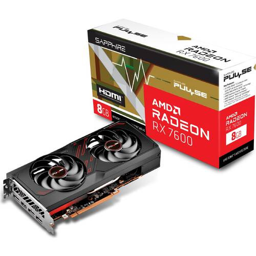 SAPPHIRE PULSE RADEON RX 7600 GAMING 8GB GDDR6｜ツクモ公式通販サイト