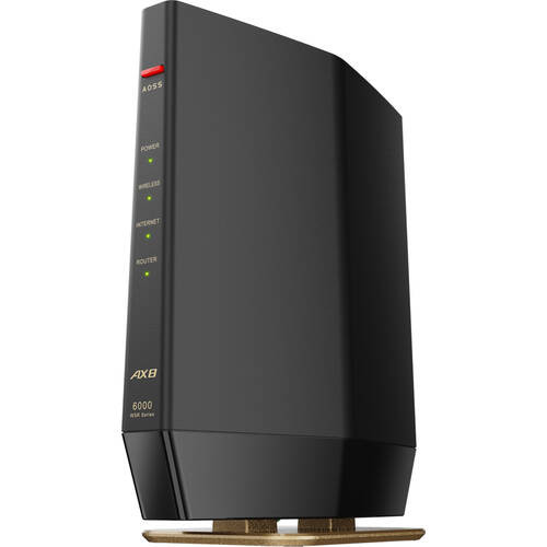 BUFFALO バッファロー AirStation WSR-5400AX6P-BK(ブラック) [無線LAN