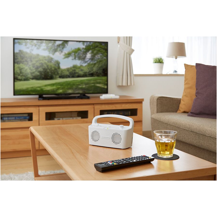 audio-technica オーディオテクニカ SOUND ASSIST AT-SP767XTV WH