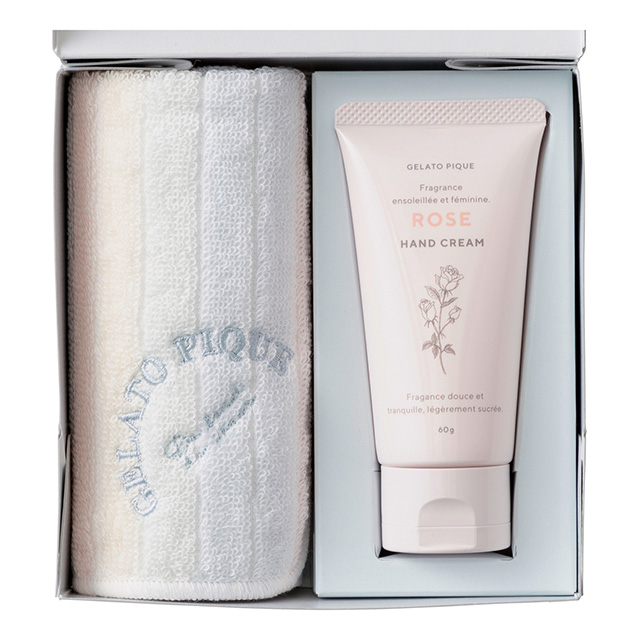 ジェラート ピケ[gelato pique]のハンドタオル＆ハンドクリームセット