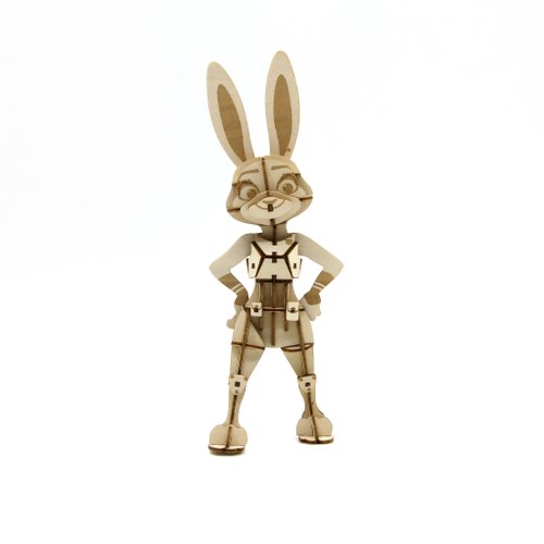 香港 Incredibuilds 3D ウッド パズル | ズートピア ジュディ チーム