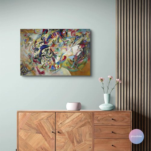 台湾 コンポジション No. 7 カンディンスキー ジクレー 額なし絵画