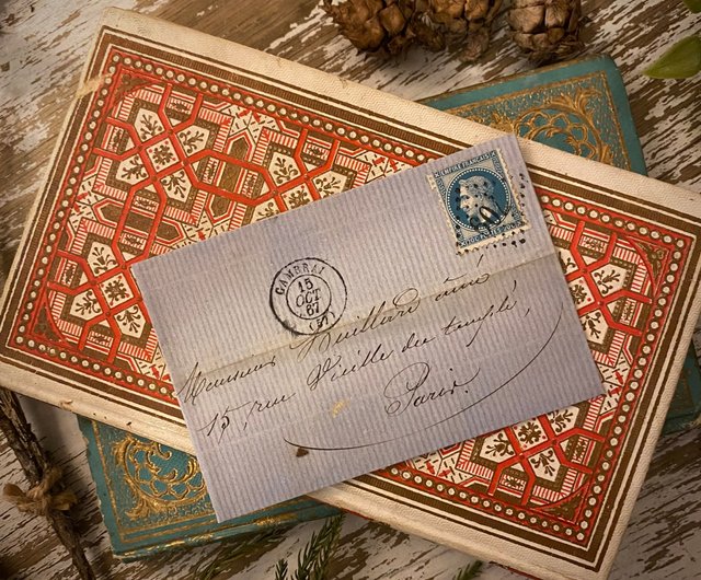 1891年 英国 アンティーク書類 蝋封付 手書き文書 英国王室印 1891年