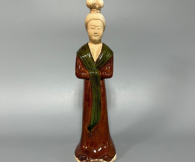 送料無料】台湾 唐三彩の女性置物 コレクター - Pinkoi