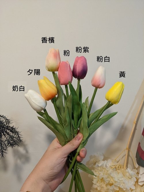 30%OFF】台湾 【オーダーメイド】リアルチューリップブーケ リアル