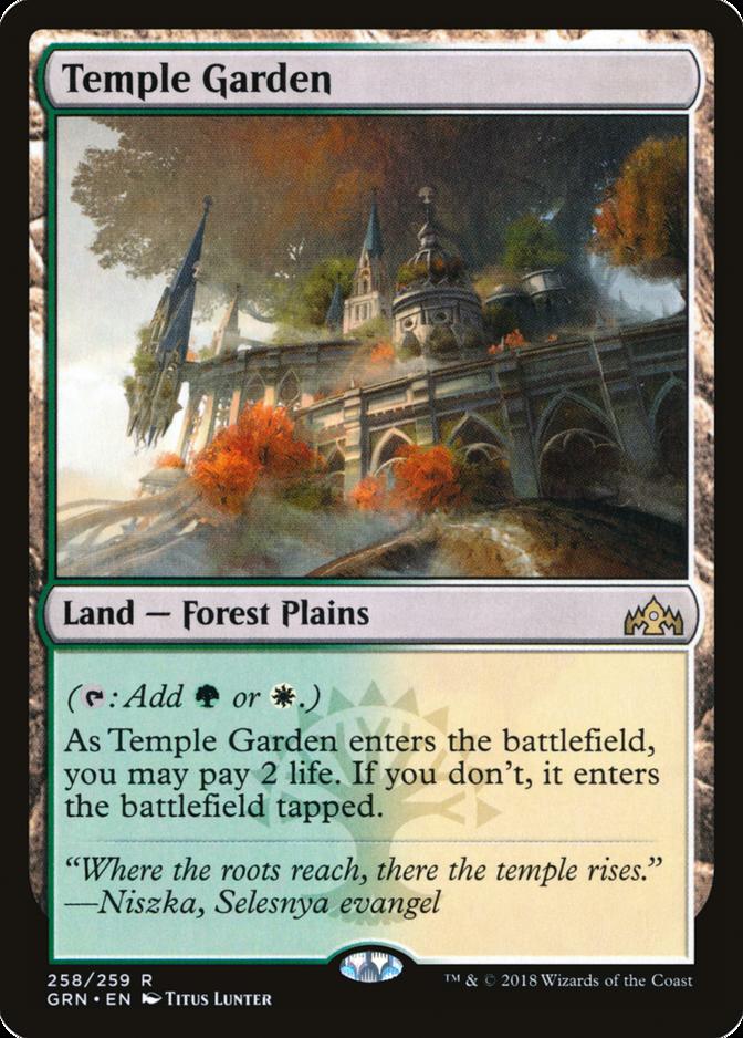 Temple Garden, Guilds of Ravnica:Foil (GRN) Price History