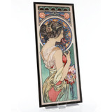 Alphonse Mucha Primrose Stained Glass