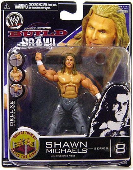 WWE Wrestling Build N Brawl Series 8 Shawn Michaels 4 Action