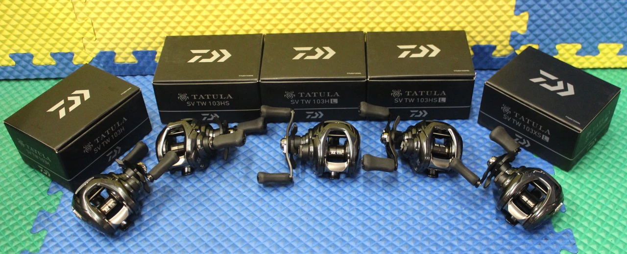 Daiwa Tatula SV TW 103 Baitcast Reel CHOOSE YOUR MODEL!
