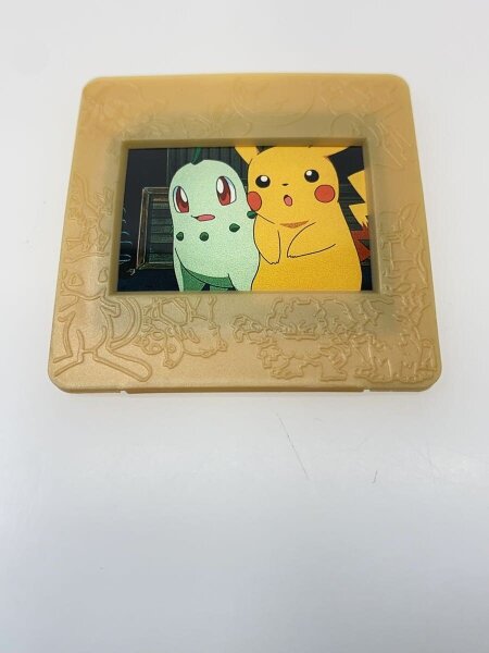 ポケモンピクチャーフレーム ピカチュウ&チコリータ 金フレーム ゲーム