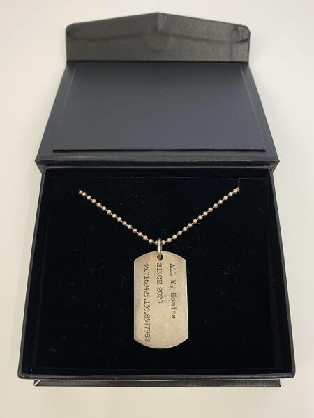 その他ブランド(ソノタブランド) / zorn/all my homies/ドッグタグ