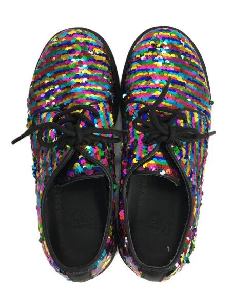 ドクターマーチン1461 SEQUINスパンコールレインボー3ホールシューズ