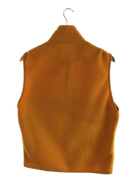 patagonia(パタゴニア) / フリースベスト/M/ポリエステル/オレンジ/90s