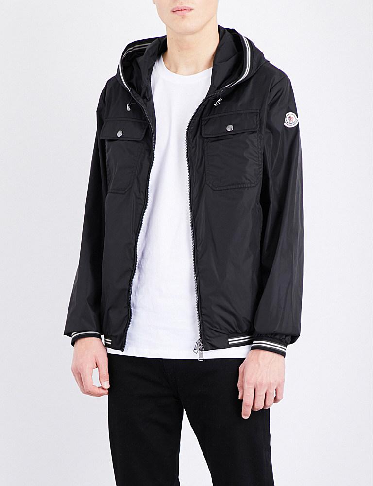 Moncler Jeanclaude Shell Jacket in Black for Men | Lyst