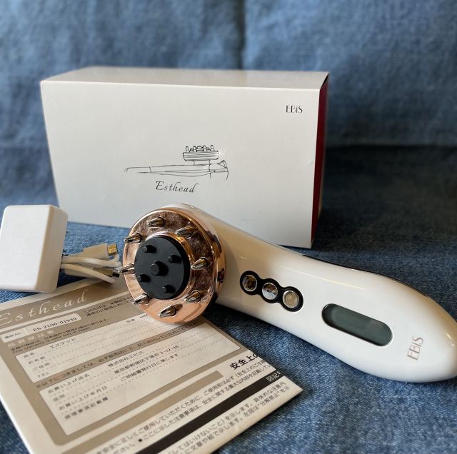 髪・頭皮からフェイスまで、1台でケア。EBiSの美顔器【Esthead
