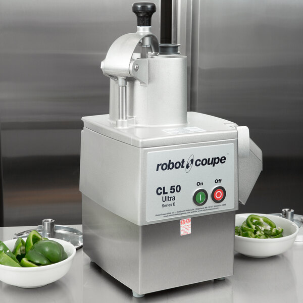 Robot Coupe CL50E Ultra Pizza Dice Continuous Feed Food Processor