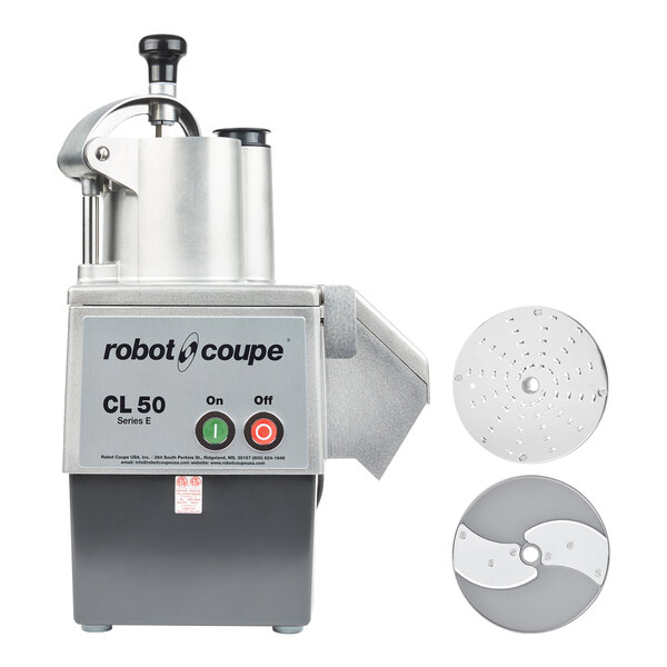 Robot Coupe CL50 Continuous Feed Food Processor (2 Discs)