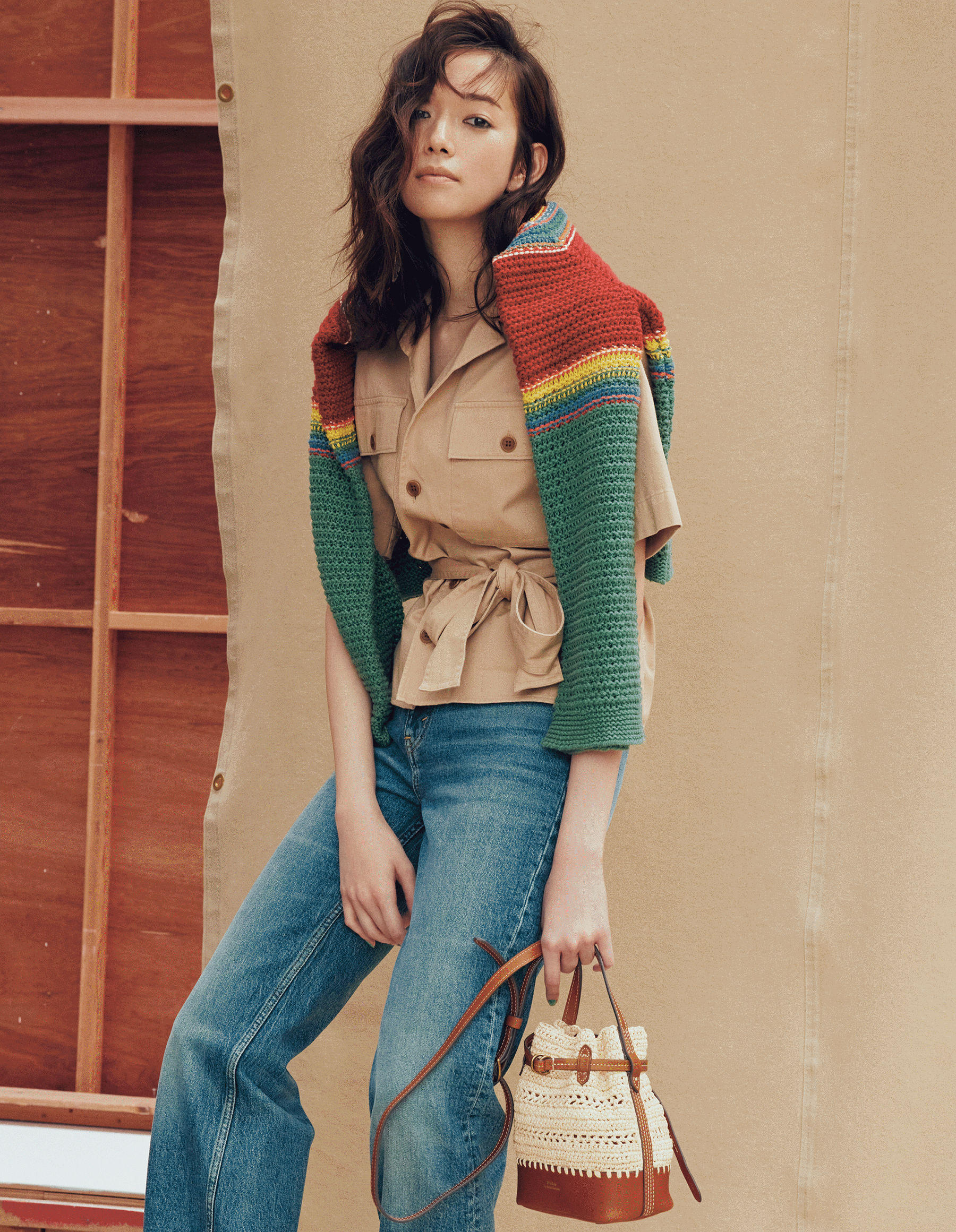 佐藤栞里 × POLO RALPH LAUREN ヒッピーシックに誘われて | SPUR