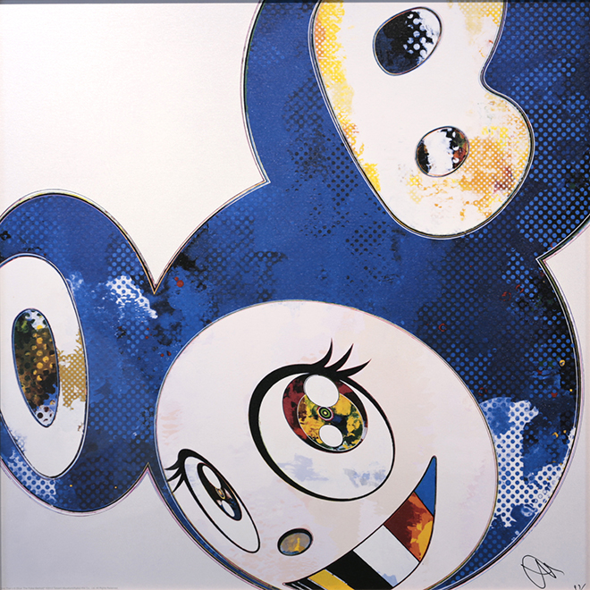 村上 隆 Takashi Murakami And Then × 6(Blue:ポルケのメソッド
