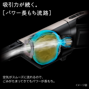 かるパックスティック】コードレス掃除機PKV-BK50L(V)【 HITACHI 日立