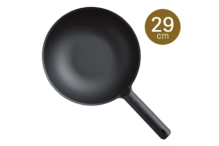 SSC] 中華鍋 鋳物北京鍋 29cm IH対応 軽量 鉄 燕三条製 | 新潟県三条市