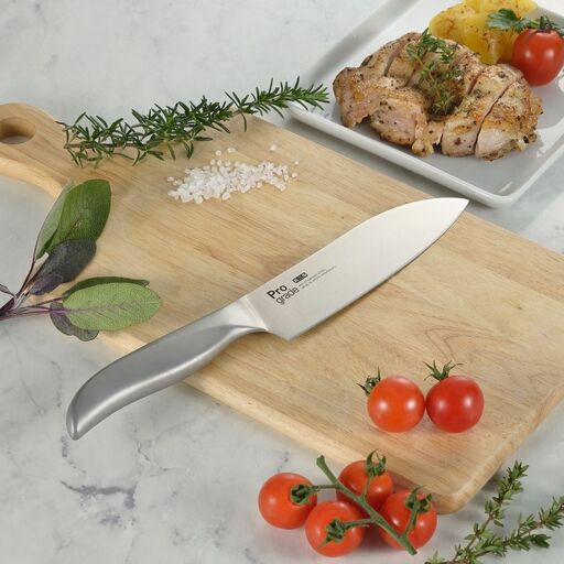 プログレード オールステンレスSHARP三徳包丁・ダブルシャープナー