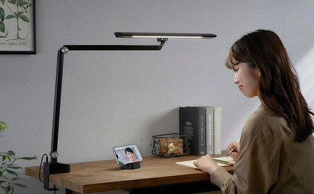 デスクT型ライト クランプタイプ LDL-TCDL-B デスクライトT型 ベース