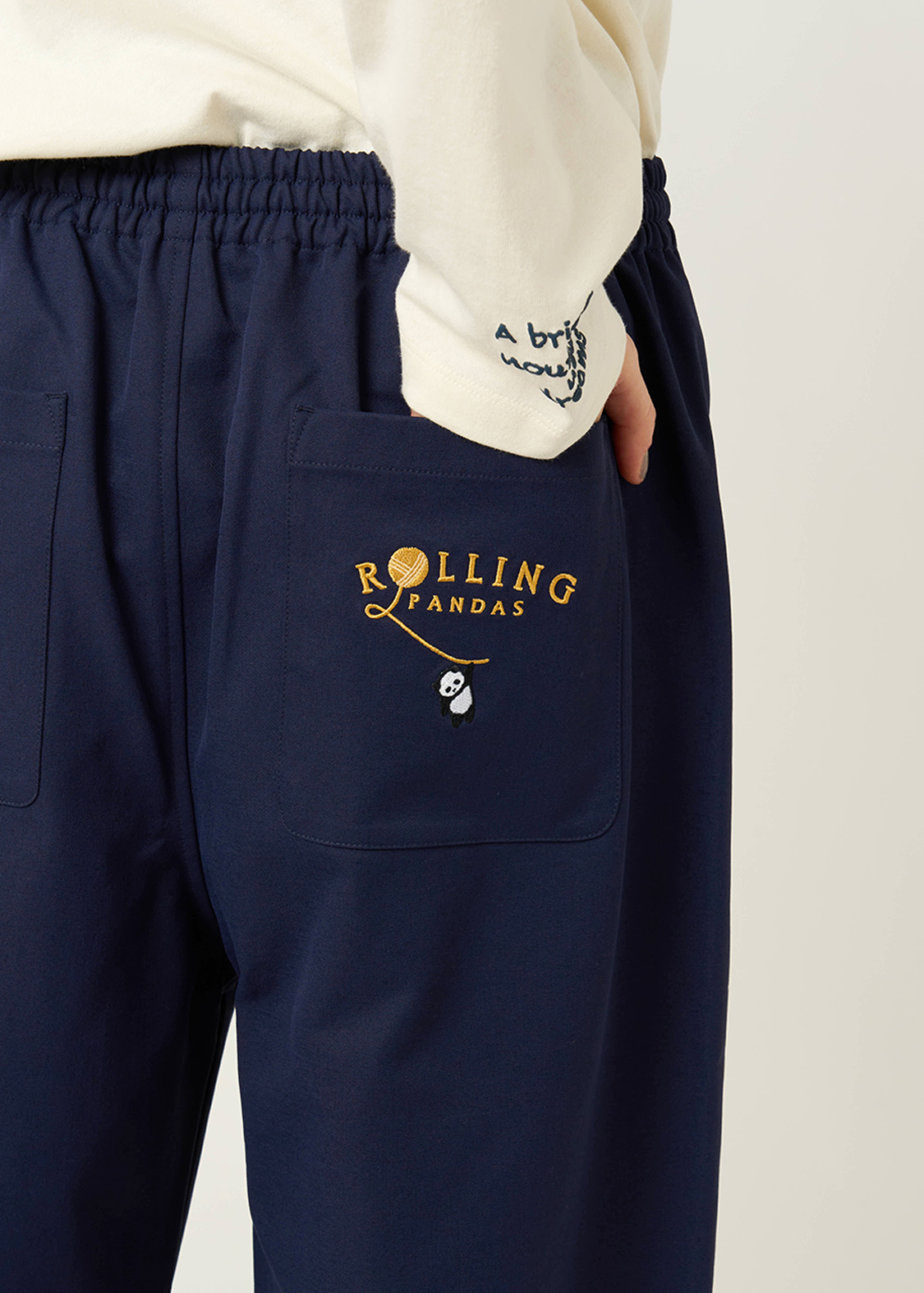 ローリングパンダズケイト｜カーブパンツ｜ウィメンズ｜グラニフ