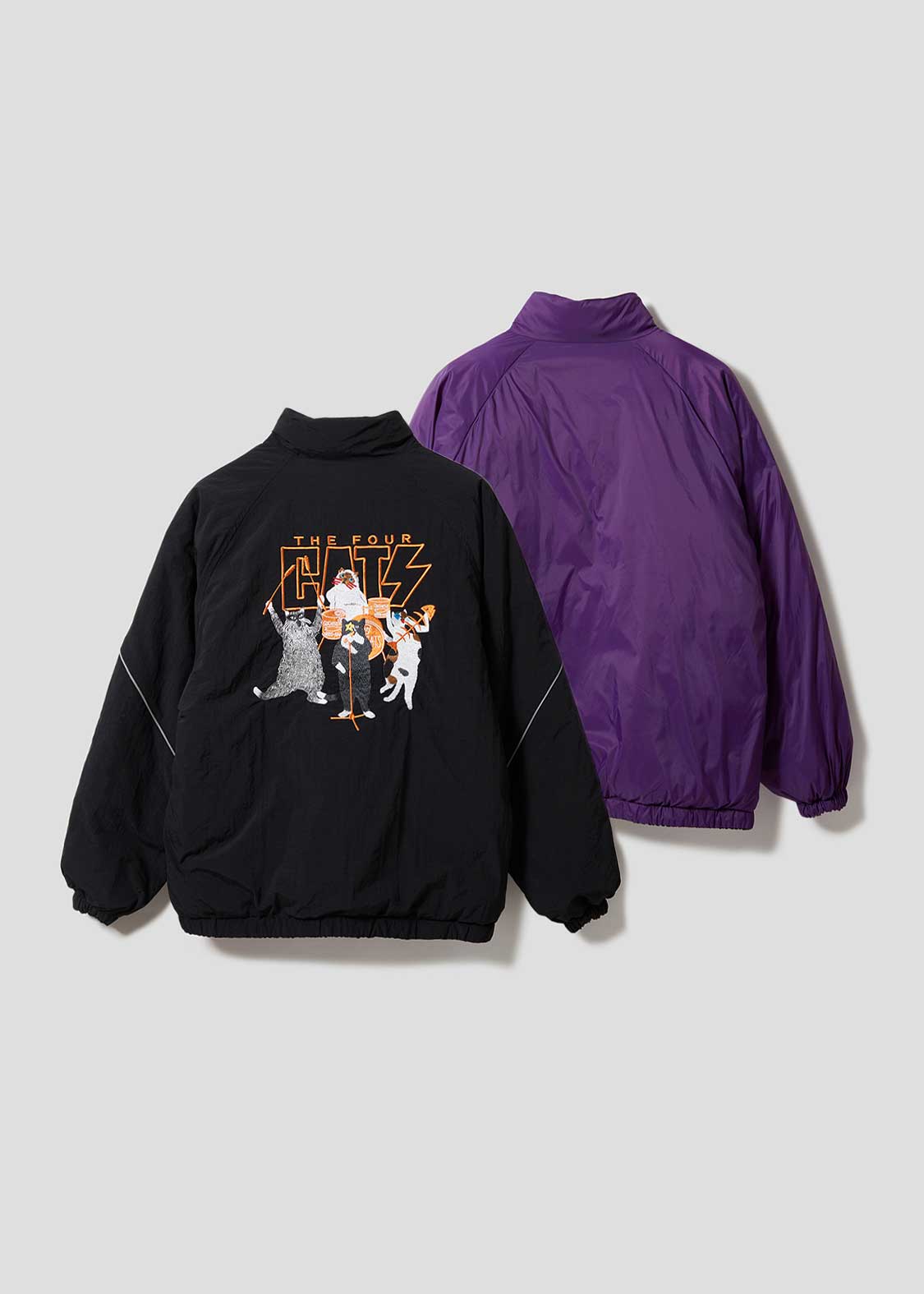 ザ フォーキャッツ バンド｜リバーシブルパデッドジャケット｜ユニ