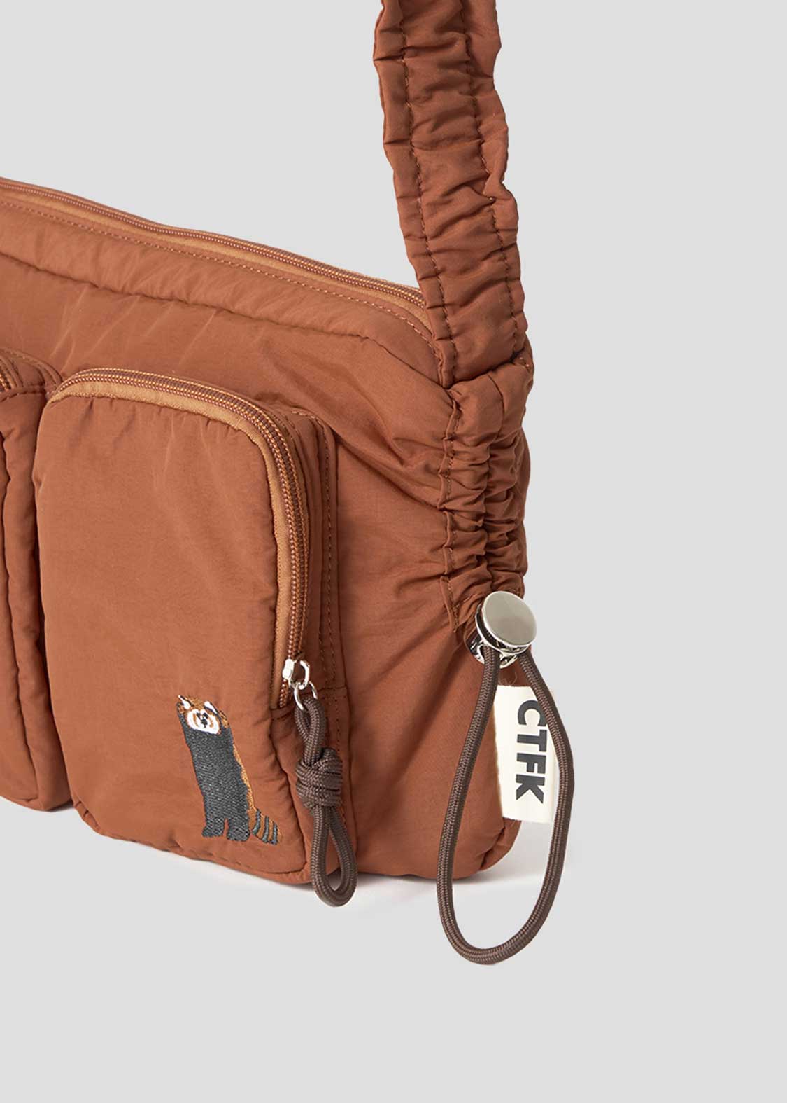 イカク｜ギャザークロスショルダーバッグ｜ユニセックス｜グラニフ