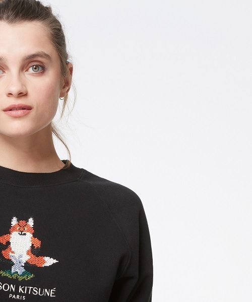 Maison Kitsune（メゾンキツネ）の「SWEAT SHIRT PIXEL FOX